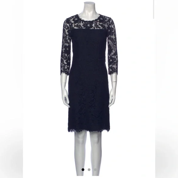 chinese dress ladies *GORGEOUS VINTAGE 1980'S ESCADA COUTURE COLLECTION IVORY LACE & SILK SATIN  IVORY DRESS main image 1